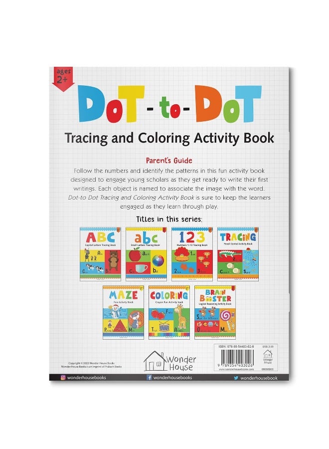 كتاب نشاط ما قبل المدرسة: من النقطة إلى النقطة - كتاب نشاط التتبع والتلوين للأطفال - Image 2