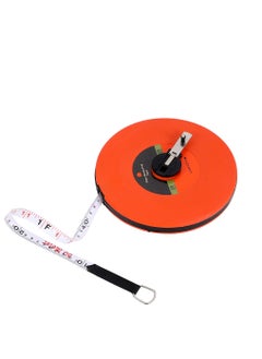 Fiber Measuring Tape | Inch Metric Scale with Both-Side Metal Blade, Magnetic Tip Hook and Shock Absorbent Case | for Construction, Contractor, Carpenter, Architect, Woodworking Double Brake - 50Meter - pzsku/Z74EB9F28F4B9C44A47A5Z/45/_/1731332091/c8ead4cc-dc29-4c80-9643-876c82cb51ea