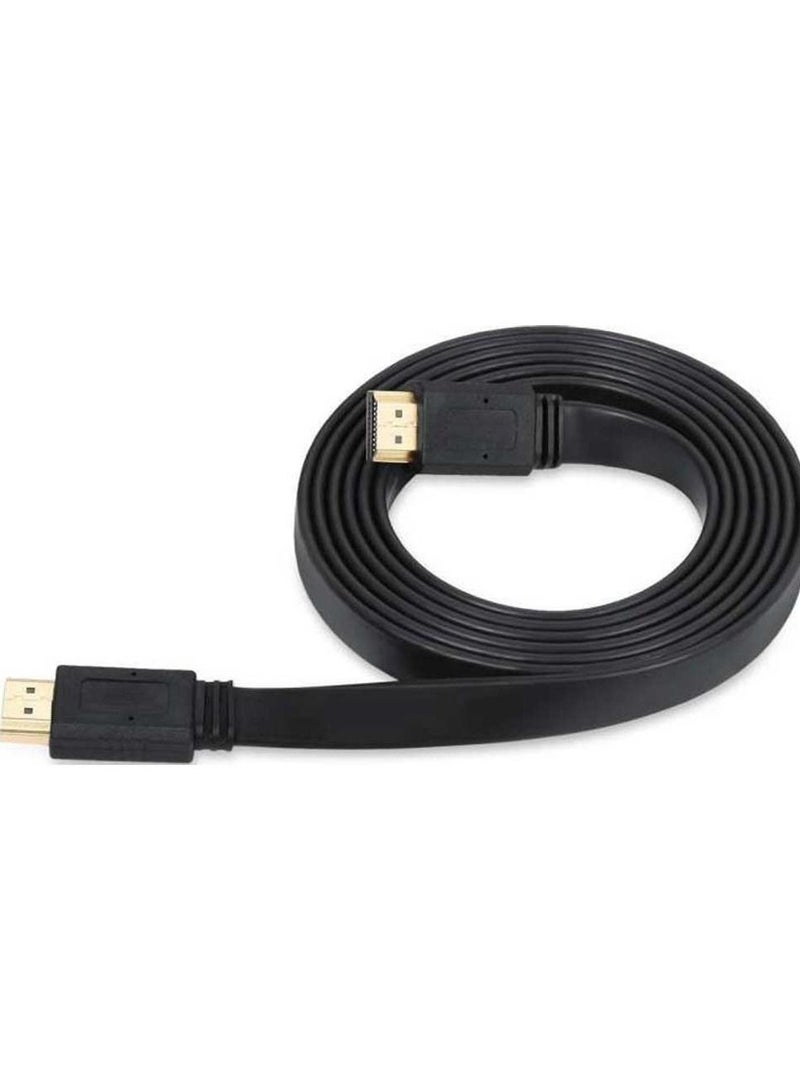 Zero Cable HD Flat 5M Black