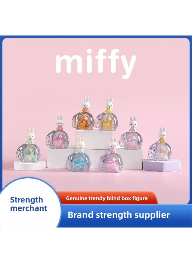 Generic - Genuine Miffy Elephant Series Blind Box Trendy Hand Toys Surrounding Cute Creative Desktop Ornaments Gifts-Color:Miffy Antique Series Blind Box (3 In A Small Box, 8 Small Boxes At One End) - Image 1