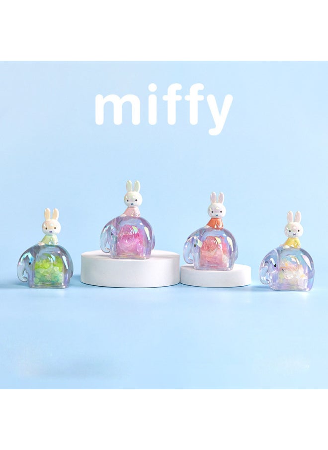 Generic - Genuine Miffy Elephant Series Blind Box Trendy Hand Toys Surrounding Cute Creative Desktop Ornaments Gifts-Color:Miffy Antique Series Blind Box (3 In A Small Box, 8 Small Boxes At One End) - Image 1