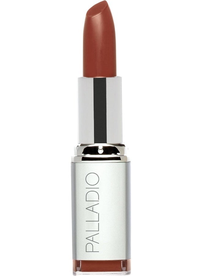 PALLADIO Herbal Matte Lipstick | Rich Pigmented & Creamy Lipstick | Enriched With Aloe Vera, Chamomile & Ginseng | Prevents Lip Drying Out | Paraben Free | Gluten Free Formula | Brownie - Image 2