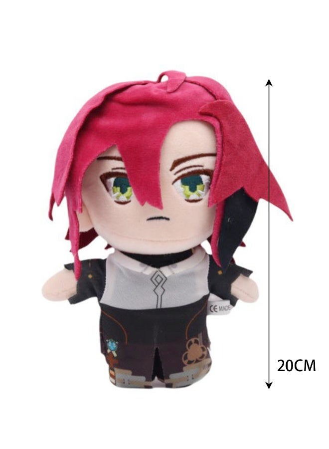 Hot Selling Genshin Impact Mobile Game Peripheral Doll Plush Toys (Heizo) - Image 2
