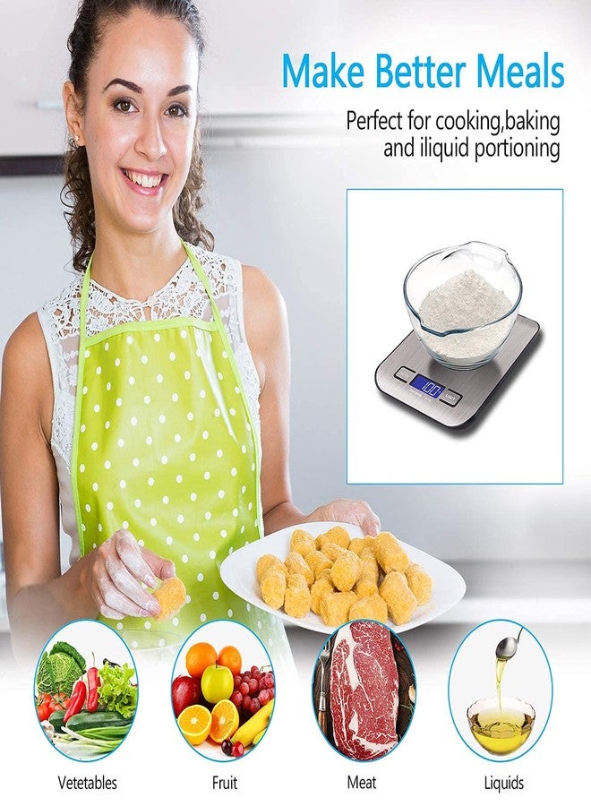 Qisebin Food Kitchen Scale, Black - Image 5
