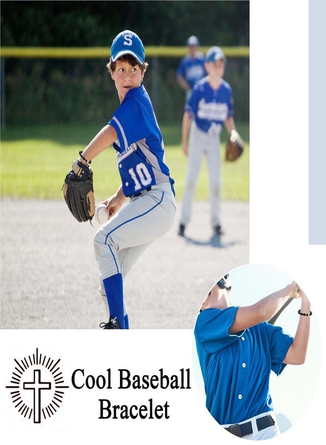 FIEEFX Baseball Gifts for Teen Boys, Baseball Bracelet Gifts for Boy Baseball Players Team Fans Son Nephew Grandson Brother on Senior Night/Birthday/Graduation/Back to School/Christmas/Valentines /Easter - Image 5