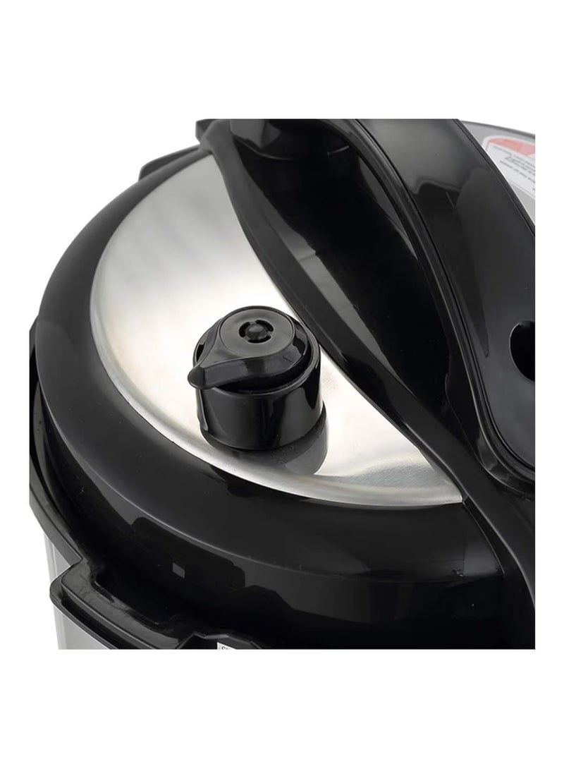 طنجرة ضغط كهربائية رقمية متعددة الوظائف 10 في 1 للأرز والحساء والفاصوليا واليخنات، سعة 12.5 لتر، مزودة بمؤقت وبرامج مُعدة مسبقًا، ومقبض بارد الملمس، وسعة كبيرة - Image 3