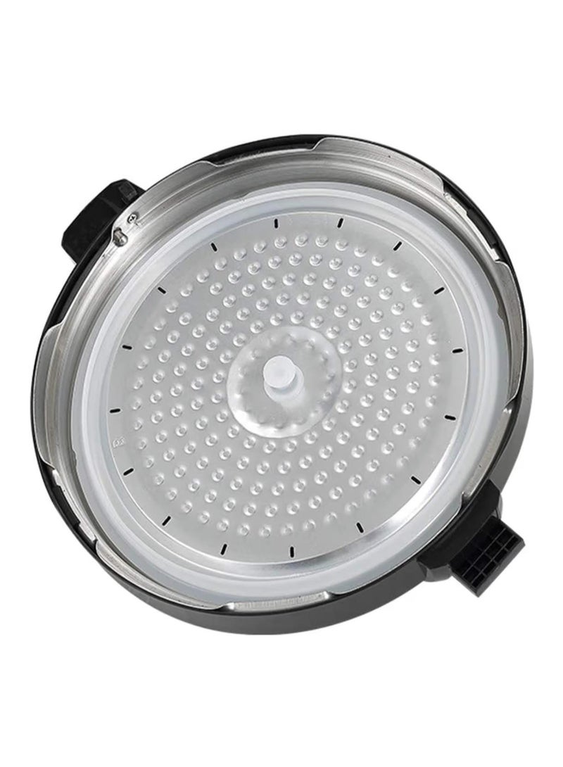 طنجرة ضغط كهربائية رقمية متعددة الوظائف 10 في 1 للأرز والحساء والفاصوليا واليخنات، سعة 12.5 لتر، مزودة بمؤقت وبرامج مُعدة مسبقًا، ومقبض بارد الملمس، وسعة كبيرة - Image 4