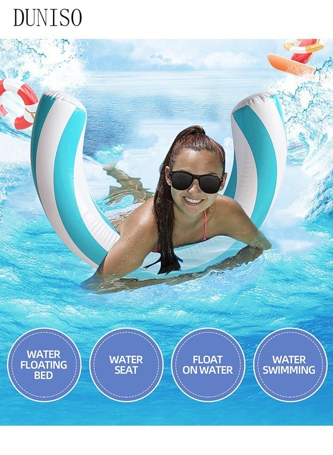 DUNISO Inflatable Swimming Ring for Kids and Adults, Pool Float Tube Decorations, Swim Tubes Outdoor Pool Beach, Big Floaties Beach Swimming Toys, Water Fun Beach Party Toys - Image 5