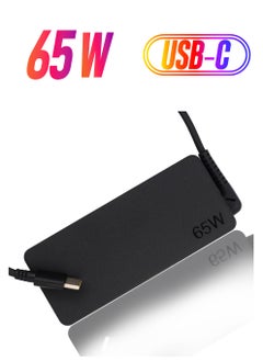 RADEX Laptop Power Adapter (65W 20V / 3.25A) USB Type-C Compatible with Lenovo ThinkPad Yoga (Without Power Cable)  - Image 1