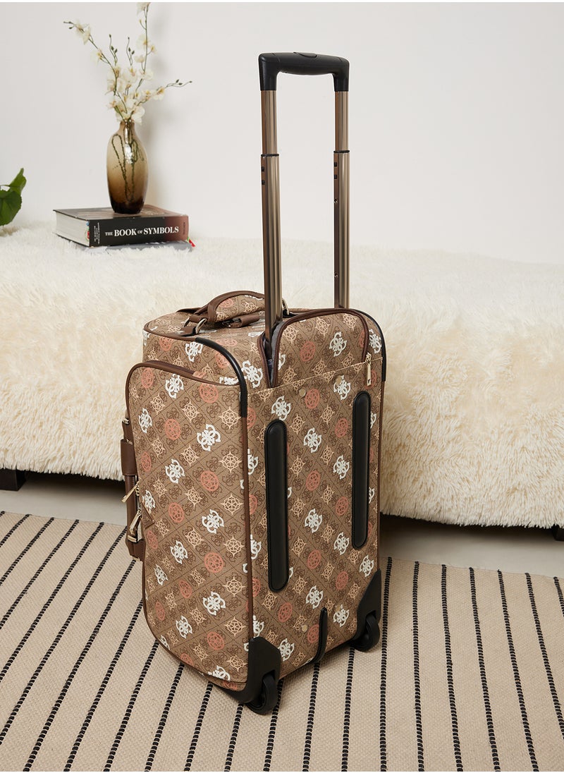 GUESS - Eliette Logo Wheeled Duffel Bag - Image 1