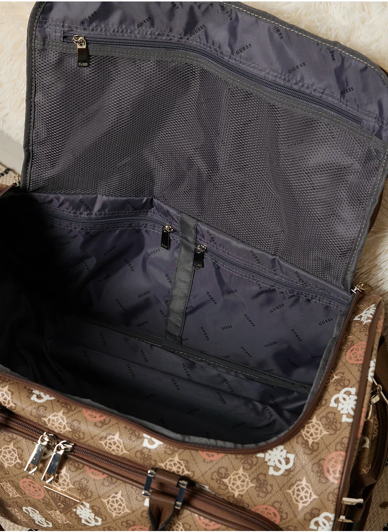 GUESS Eliette Logo Wheeled Duffel Bag