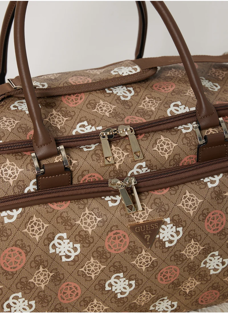 GUESS Eliette Logo Wheeled Duffel Bag