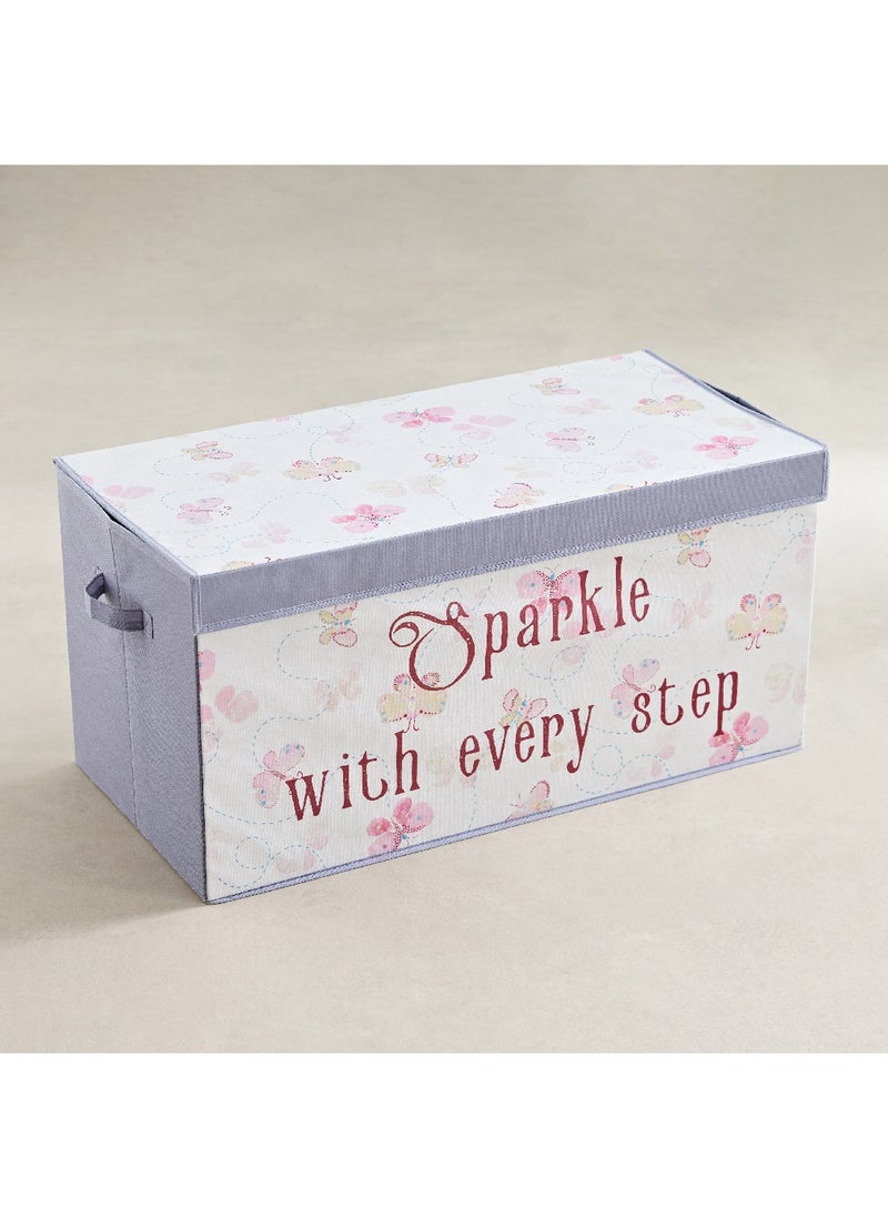 Home Box Ivy Meadows Trifle Butterfly Storage Box 75 x 37 x 37 cm  - Image 1