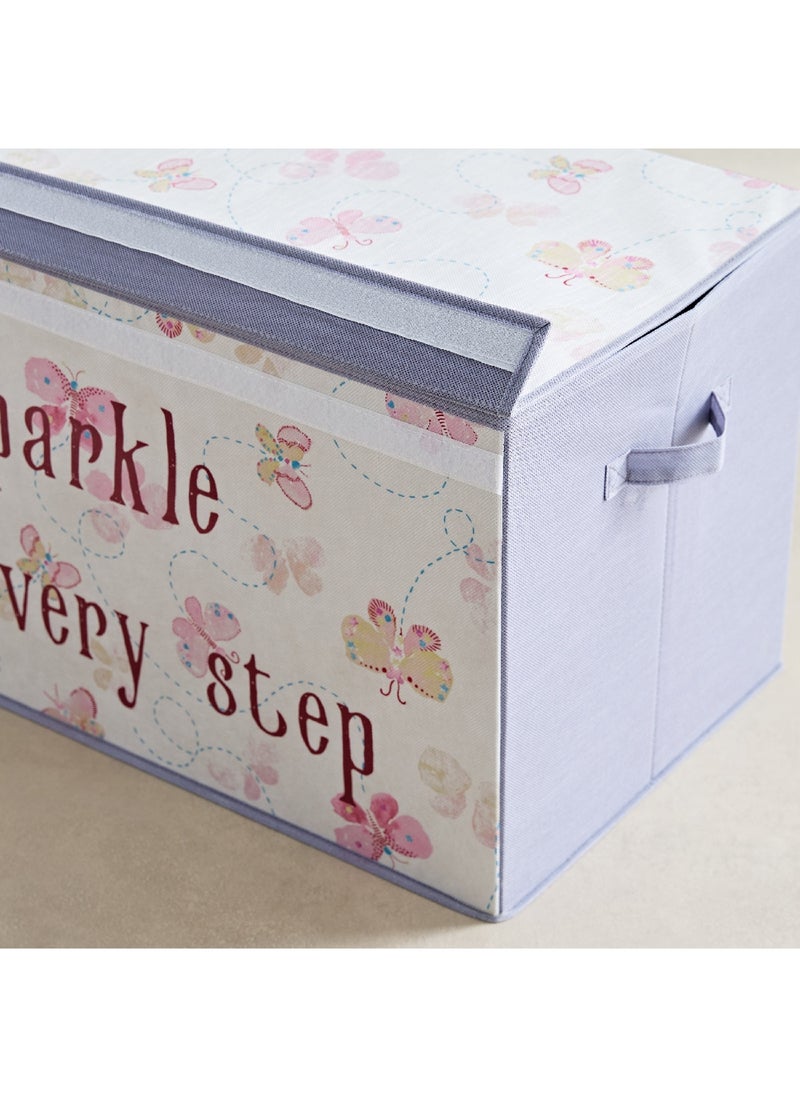 Home Box Ivy Meadows Trifle Butterfly Storage Box 75 x 37 x 37 cm  - Image 4