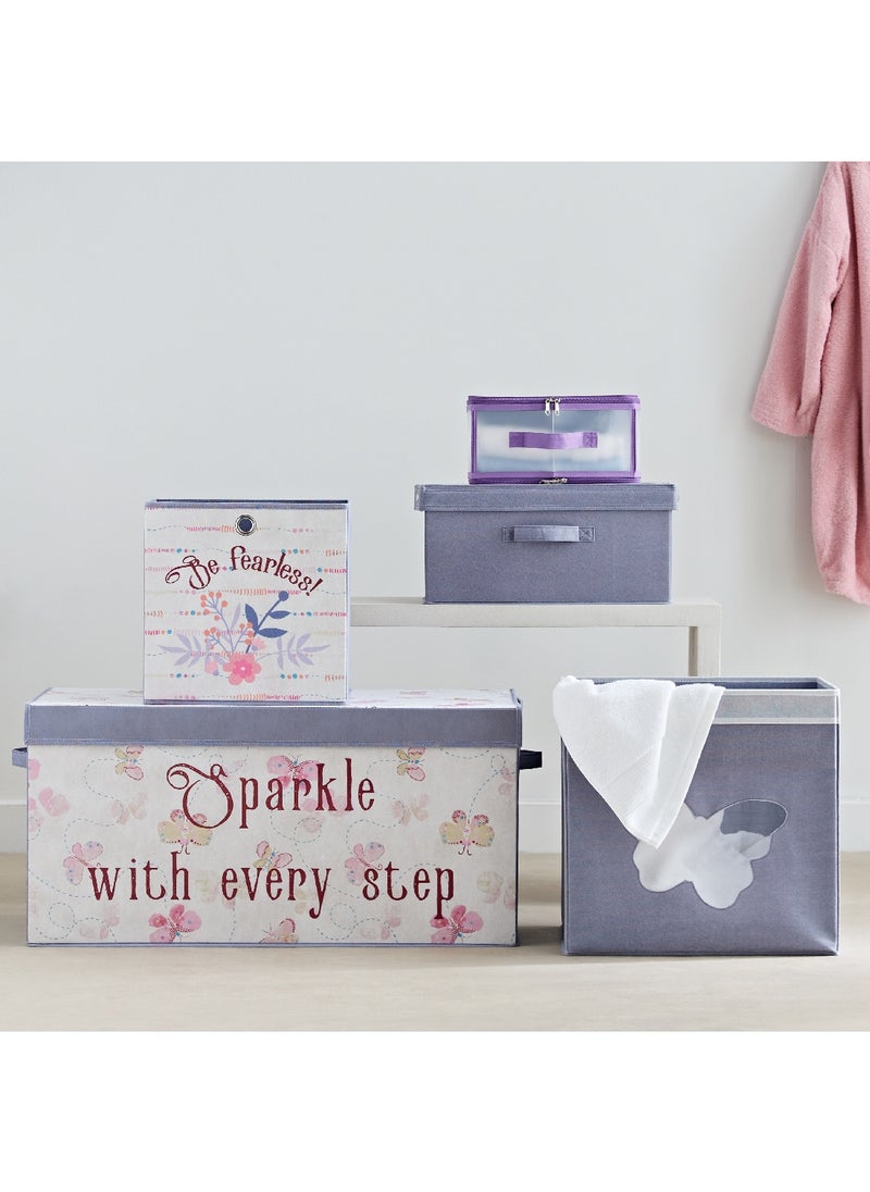 Home Box Ivy Meadows Trifle Butterfly Storage Box 75 x 37 x 37 cm  - Image 5