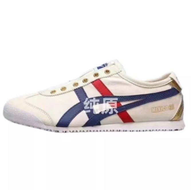 Putian Shoes Onitsuka Tiger Tiger Slip-On Casual Cowhide Sneakers For Men And Women Moral Training Shoes Sports Shoes Low Top - Image 1