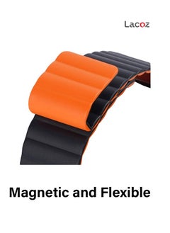 Lacoz Lacoz Multi Color Magnetic Double Side Silicon Band For Apple Watch 44mm 45mm and 49mm  - Image 3