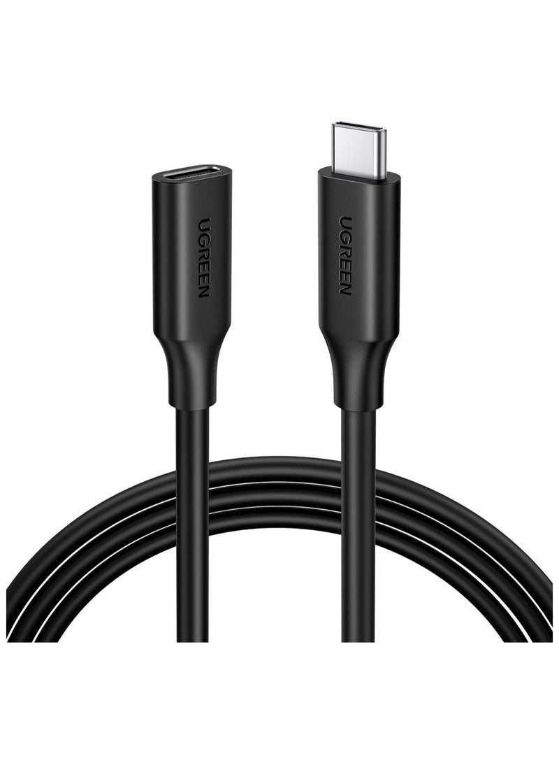 UGREEN USB C 3.1 Gen2 5A Extension Cable Type C Male to Female Extension Wire Compatible for Macbook, Nintendo Switch, iPad mini 6, Dell XPS 13/15/17, Galaxy S21/S20/S10 etc - 1Meter - Image 1