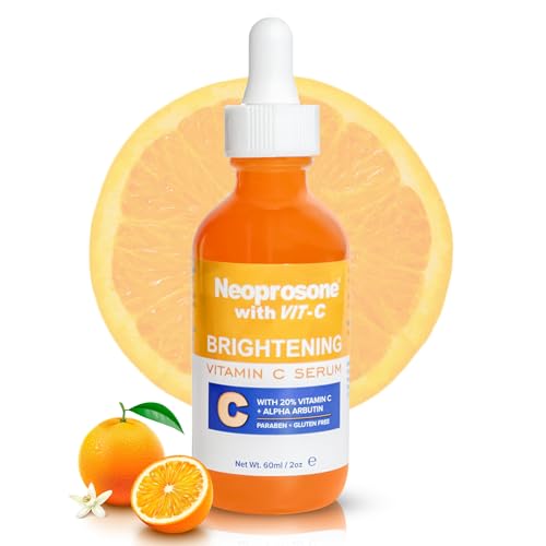Neoprosone Brightening Serum 2 Fl oz 60ml Formulated to Fade Dark Spots and to Prevent Skin Discolouration with Alpha Arbutin Complex and Vitamin C - Image 2