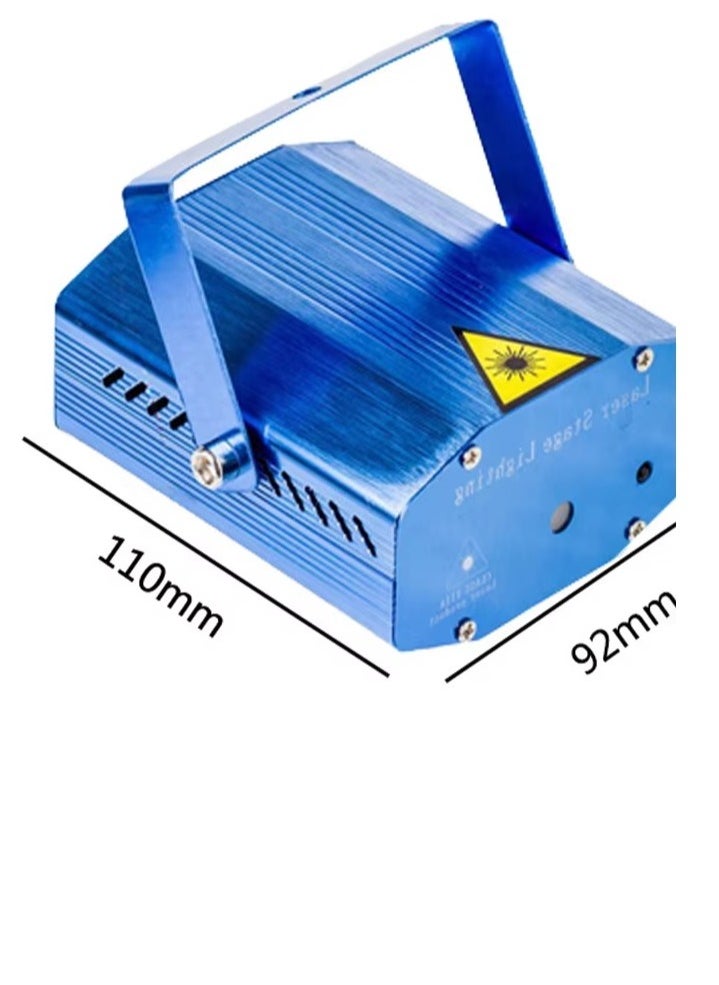 Mini Laser Stage Lighting Blue  - Image 2