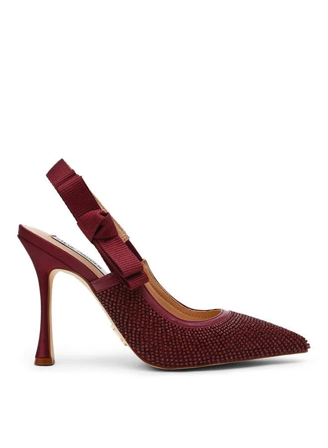Steve Madden  Brylie-B Wine Women's Ankle-Strap Pumps for Women | Best Price UAE