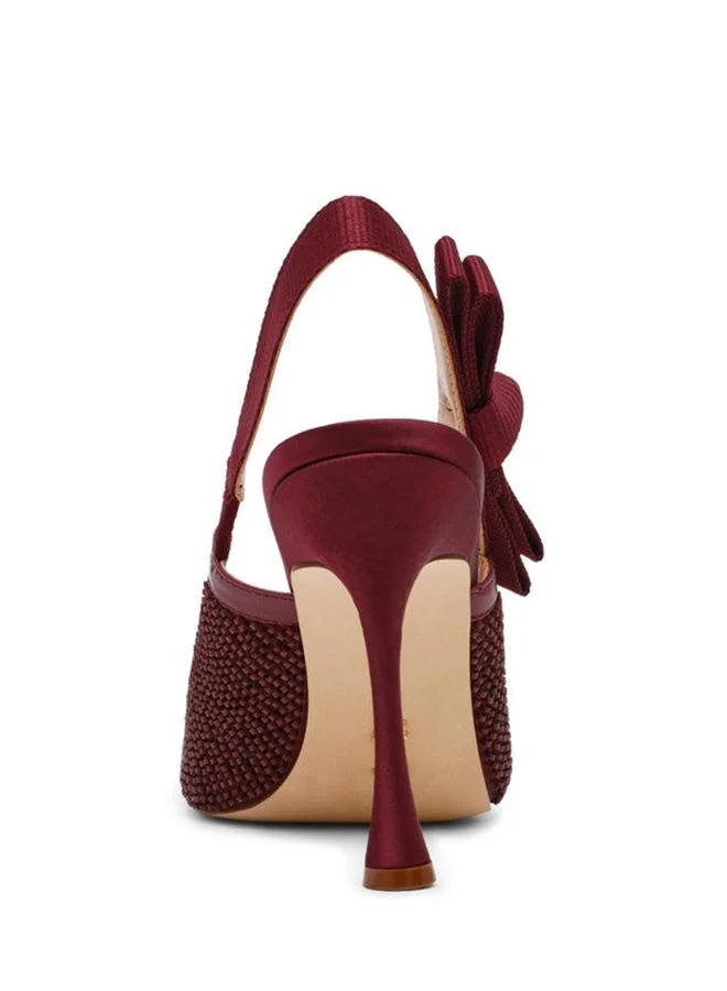 Steve Madden  Brylie-B Wine Women's Ankle-Strap Pumps for Women | Best Price UAE