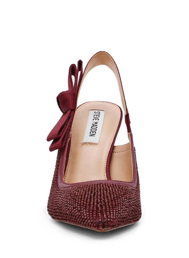 Steve Madden  Brylie-B Wine Women's Ankle-Strap Pumps for Women | Best Price UAE