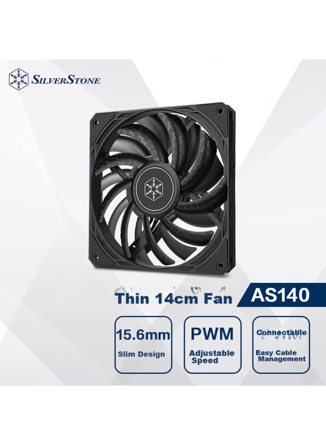 Silverstone As140b 14cm Thin Fan - Image 1
