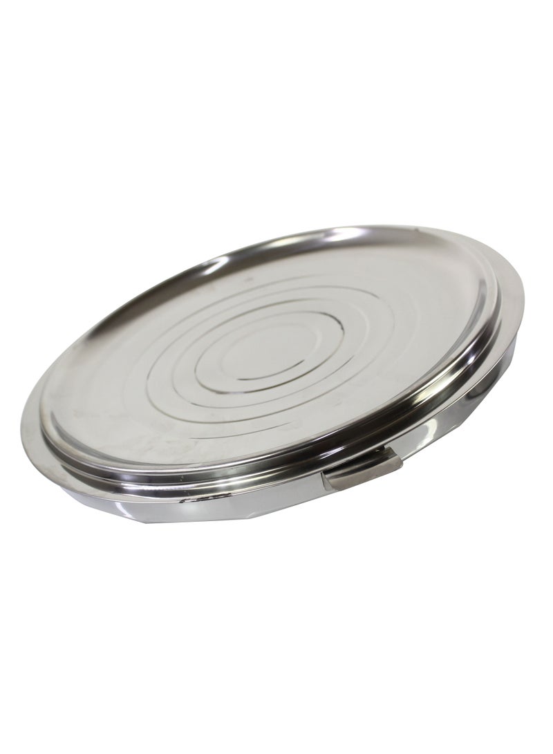 ماكسيما كسرولة ستانلس ستيل للأوعية الساخنة 8500 مل فضي - Image 3