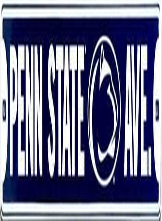 Licpact Penn State Ave w/Lion Tin Sign Art Garage Home Wall Decor Poster Retro Vintage 4x16 Inch Tin Sign - Image 1