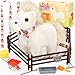 Tagitary Plush Toys Horse for Kids Interactive Plush Toys with LeashCan Make SoundsWalkand Wag TailStuffed Horse Realistic Pet for Boys Girls - Image 3