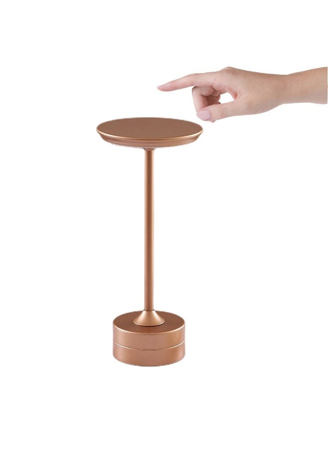 Generic - Decorative Lighting/charging Lamp/charging Lamp Usb Port Touch Switch-Light Source Power:Charging Touch Three Colors + Electrodeless Dimming (2000 MA)-Light Color:Type B [rose Gold]] - Image 1