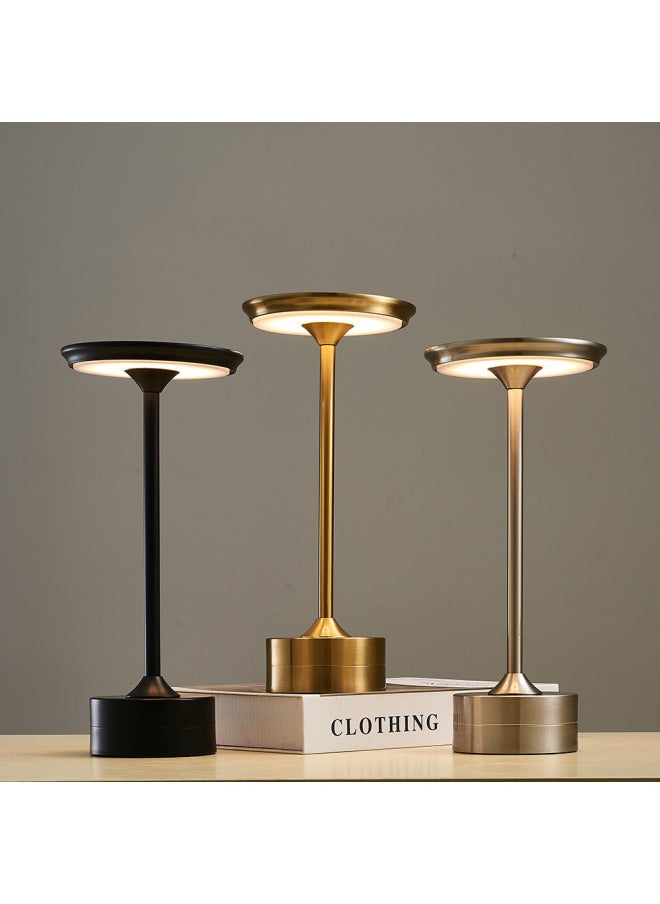 Generic - Decorative Lighting/charging Lamp/charging Lamp Usb Port Touch Switch-Light Source Power:Charging Touch Three Colors + Electrodeless Dimming (2000 MA)-Light Color:Type B [rose Gold]] - Image 1