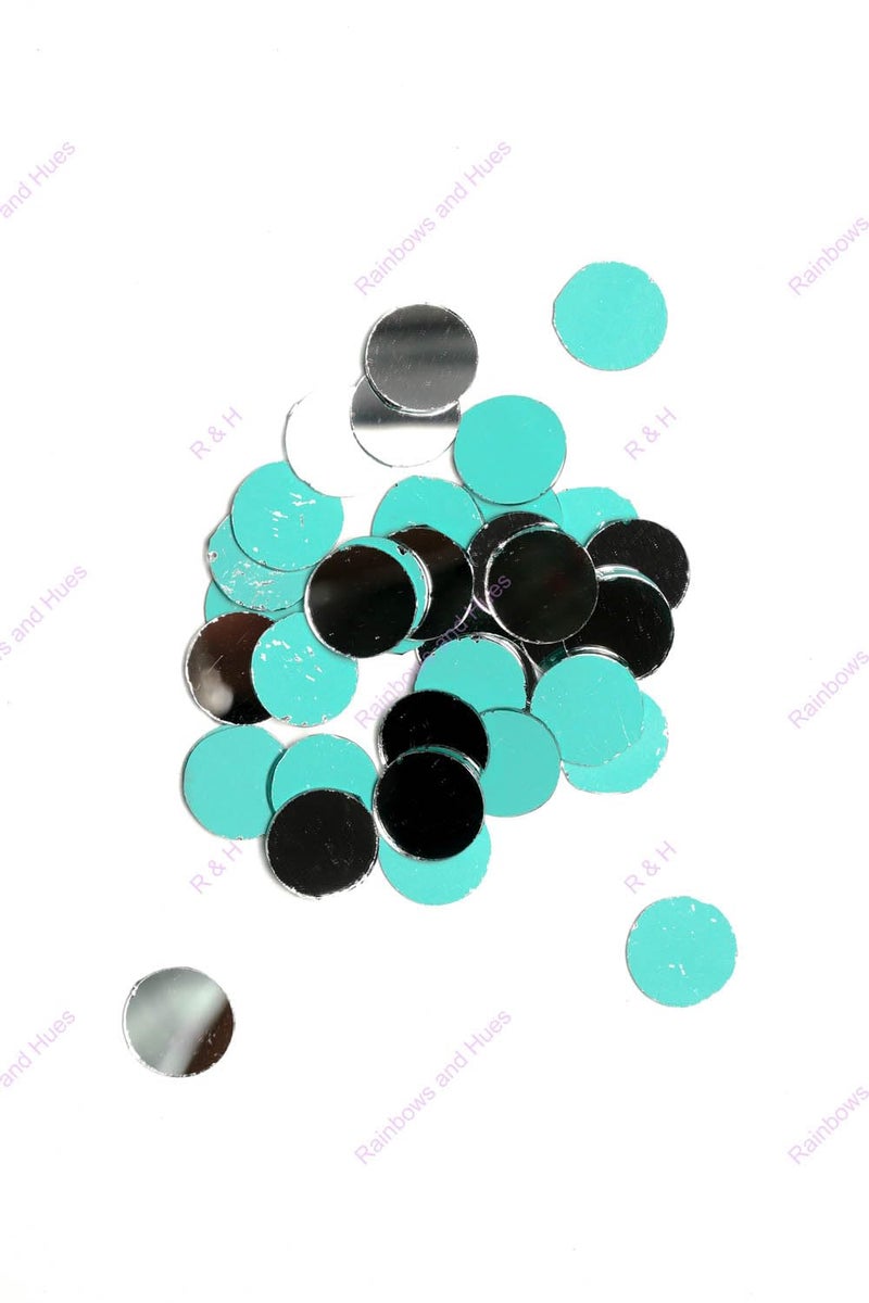 RH RH Craft Mirrors Circle Shape 100 Gramsfor LIPPAN Art Mirror Art MUD and Mirror Art Craft Mosaic Art Home Decorations ETC 15 CM  - Image 4