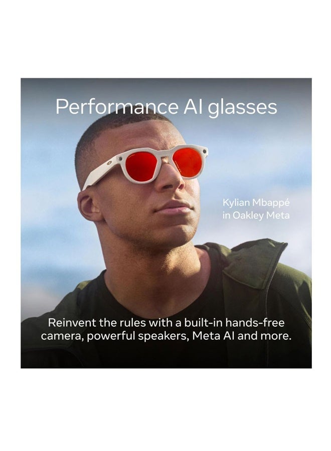 OAKLEY نظارات ميتا HSTN إصدار محدود (رمادي دافئ/ عدسات بريزم 24K قطبية) - Image 3