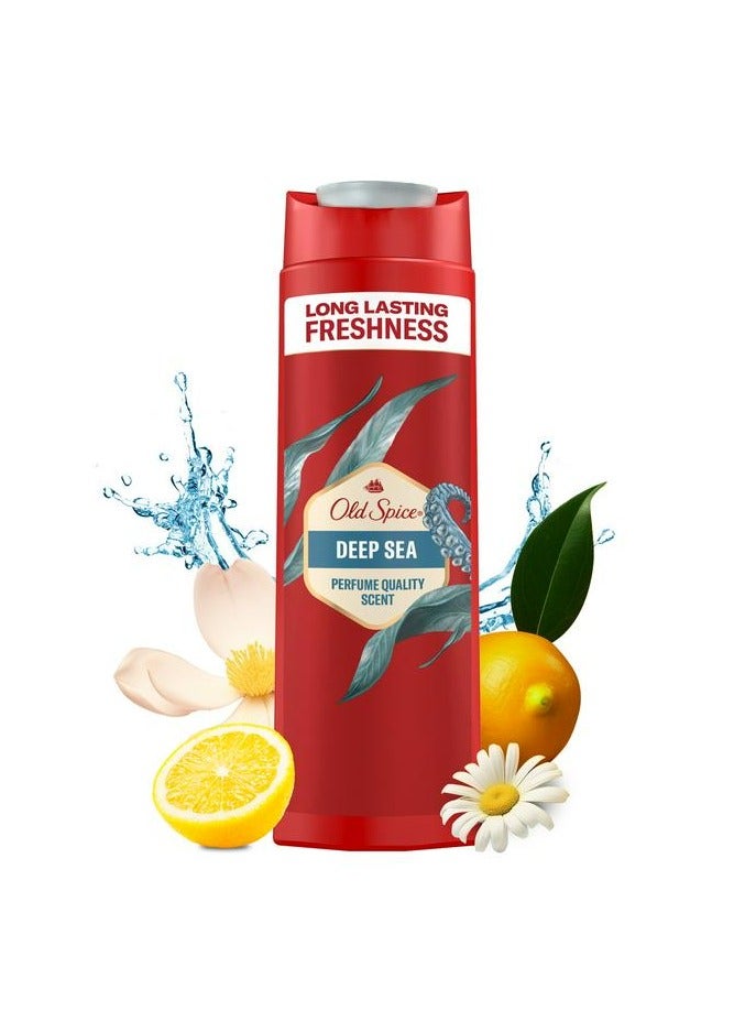 أولد سبايس جل الاستحمام ديب سي 3 في 1 للجسم والوجه والشعر 400 مل - Image 3