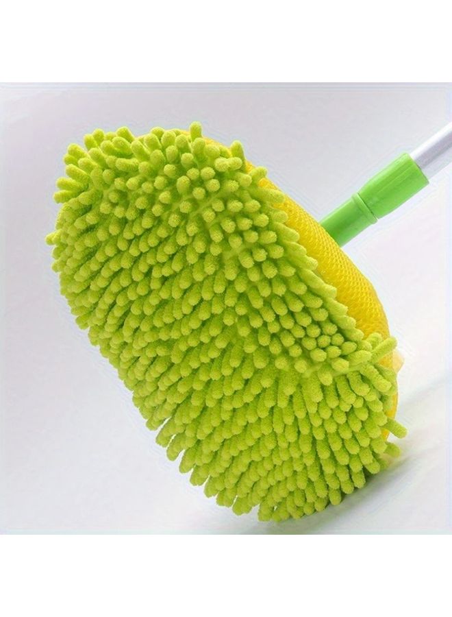 Extendable 3 Section Car Wash Brush With 1 Replacement Head Cover Multipurpose Cleaning Tool - Image 5