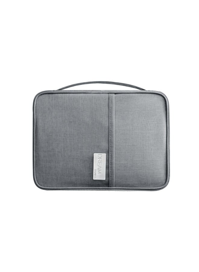 Generic Passport And Card Holder Bag Grey  - Image 1