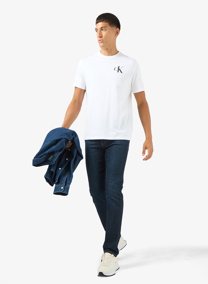 Calvin Klein Jeans Logo Crew Neck T-Shirt - Image 4