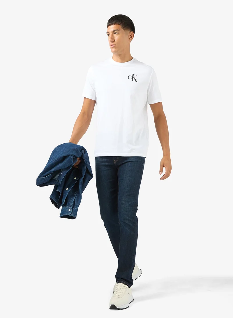 Calvin Klein Jeans Logo Crew Neck T-Shirt