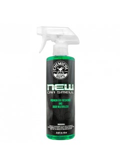 Chemical Guys Chemical Guys Air_101_16 New Car Smell Premium Air Freshener And Odor Eliminator, Long-Lasting Scent, Great For Cars, Trucks, Suvs, Rvs And More, 16 Fl Oz  - Image 1