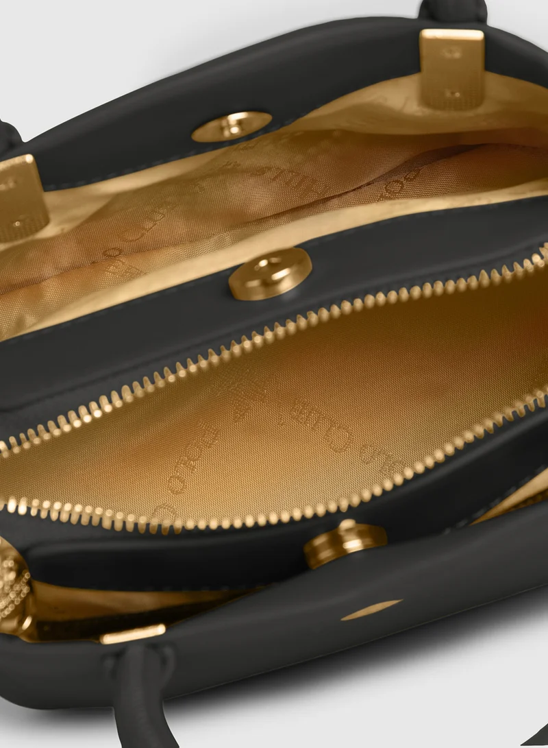 BEVERLY HILLS POLO CLUB Logo Detail Satchel Bag