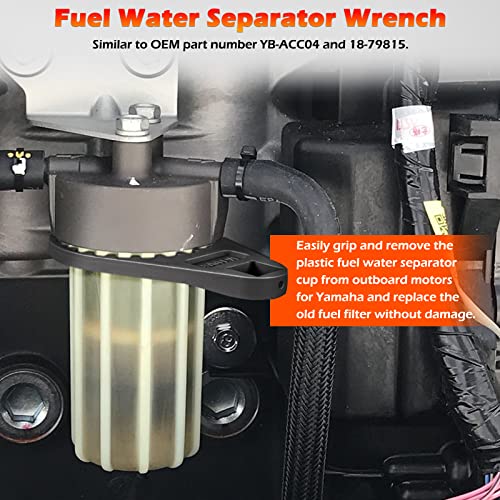 Bonbo For 2006-2020 Yamaha Fuel Filter Water Separator Wrench, Similar to YB-ACC04 18-79815 - Image 4