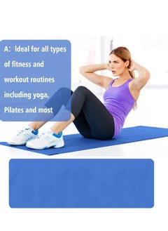 3mm Thick Non Slip Rubber Mat Ideal for Home Workout and Gyms, Eco-Friendly EVA Yoga Mat for Yoga, Pilates, Fitness with Carrying Strap - pzsku/Z74EDCDDE8B871EB317ADZ/45/1740998687/f72823c8-cf96-4abe-9076-ba5d72278e0a