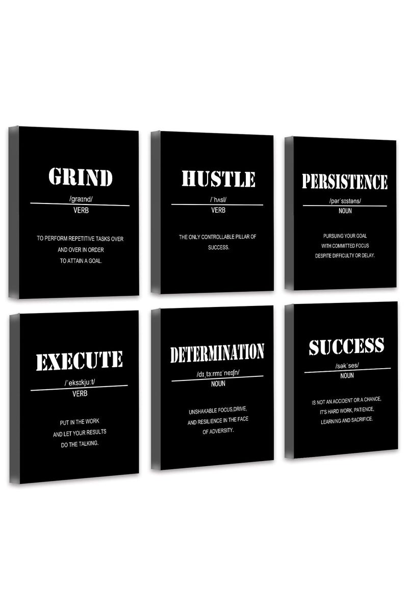 Drsoum Inspirational Motivational Wall Art Set - Image 1