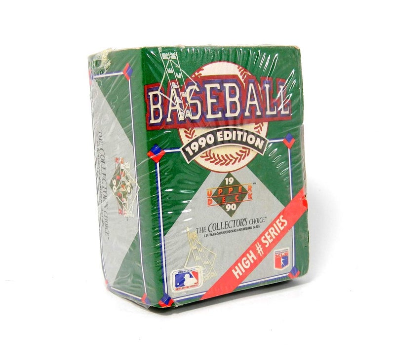 MLB 1990 Upper Deck Baseball High Series Factory Sealed Box (100) - Image 2