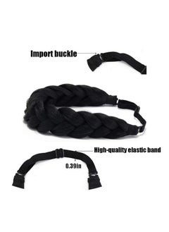 Braided Headband 2 Strands Synthetic Hair Braid Fashion Chunky Wide Thick Elastic Braid Headbands Ladies Beauty Accessories(Hym30Y) - pzsku/Z74EDFA973C8365DD96DAZ/45/_/1696664886/aa06de28-abd0-440a-ba91-37f9de8bc104