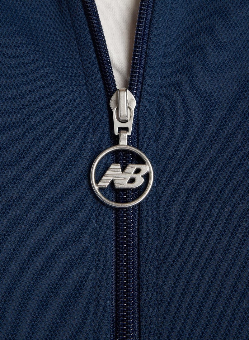 New Balance Post Season Pique Track Jacket - Image 5