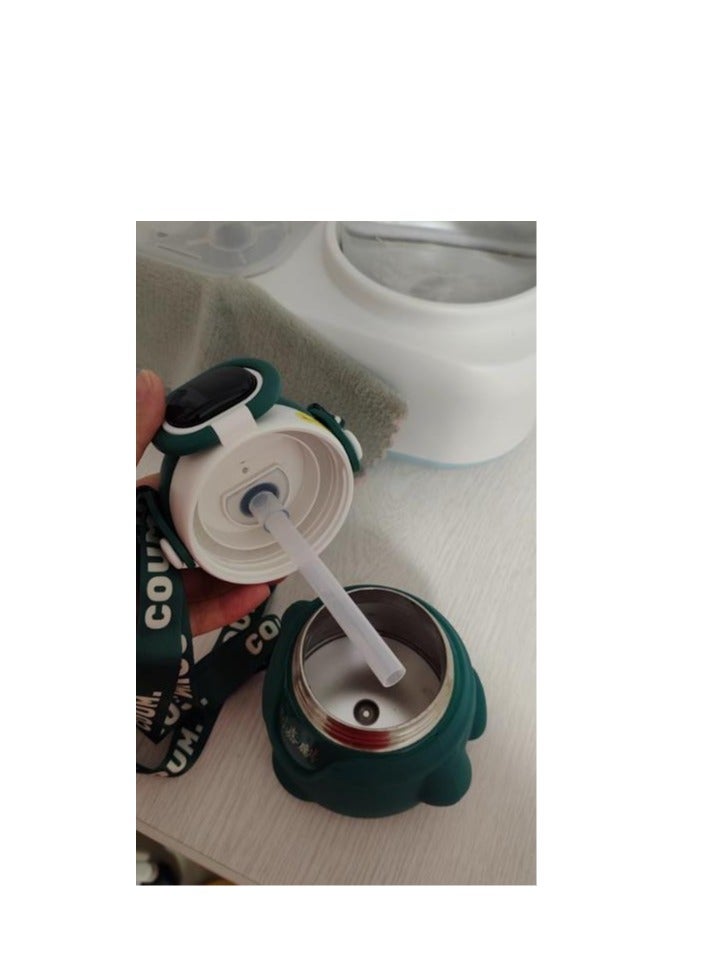 500mL Insulated Cup, Children's Baby Straw, New Student Specific Water Bottle For School Use - Image 2