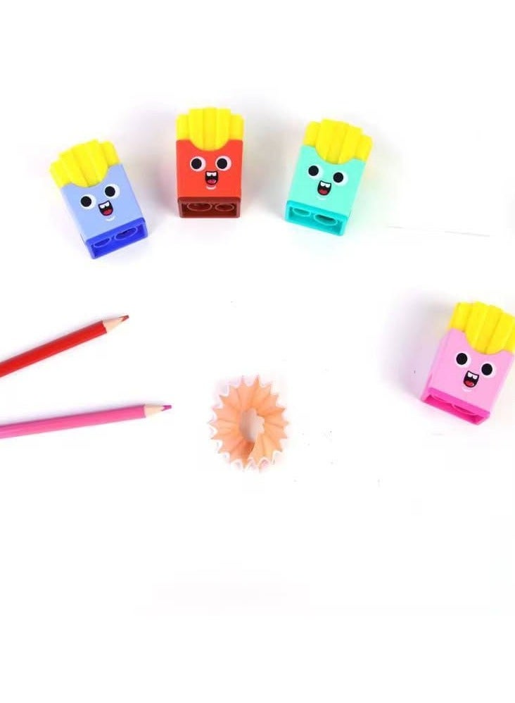 ممحاه مع براية الاستيكة و البرايا باكت بطاطس الاستيكة  ٢*١ - Image 3